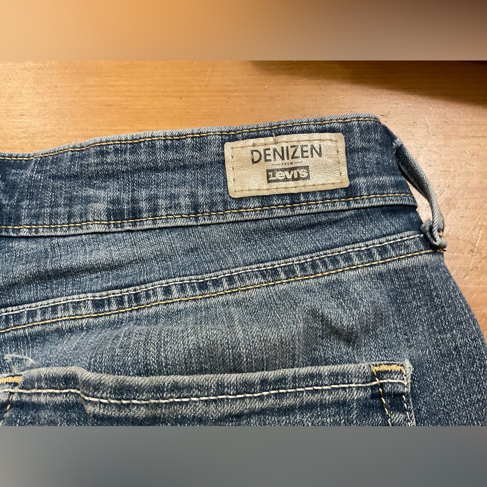 Denizen from Levi’s: woman denuim  modern boot cut mid rise plain/casual jeans. - Picture 2 of 12